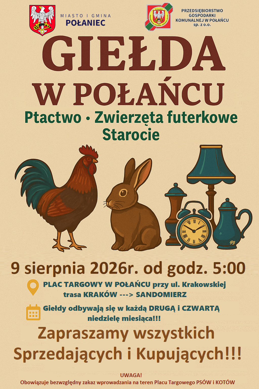 Plakat giełda