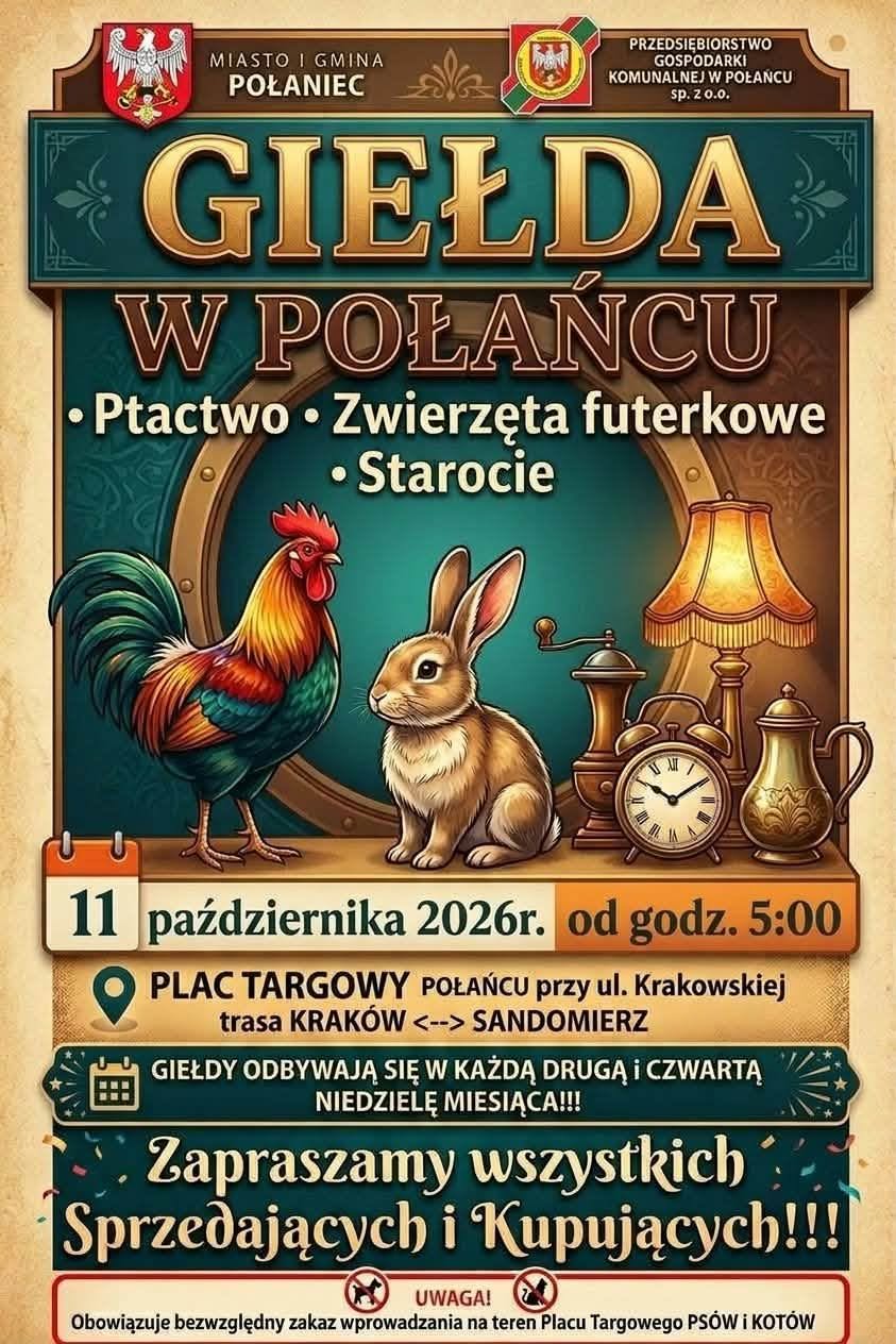 Plakat giełda