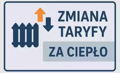zmiana taryfy dla ciepła