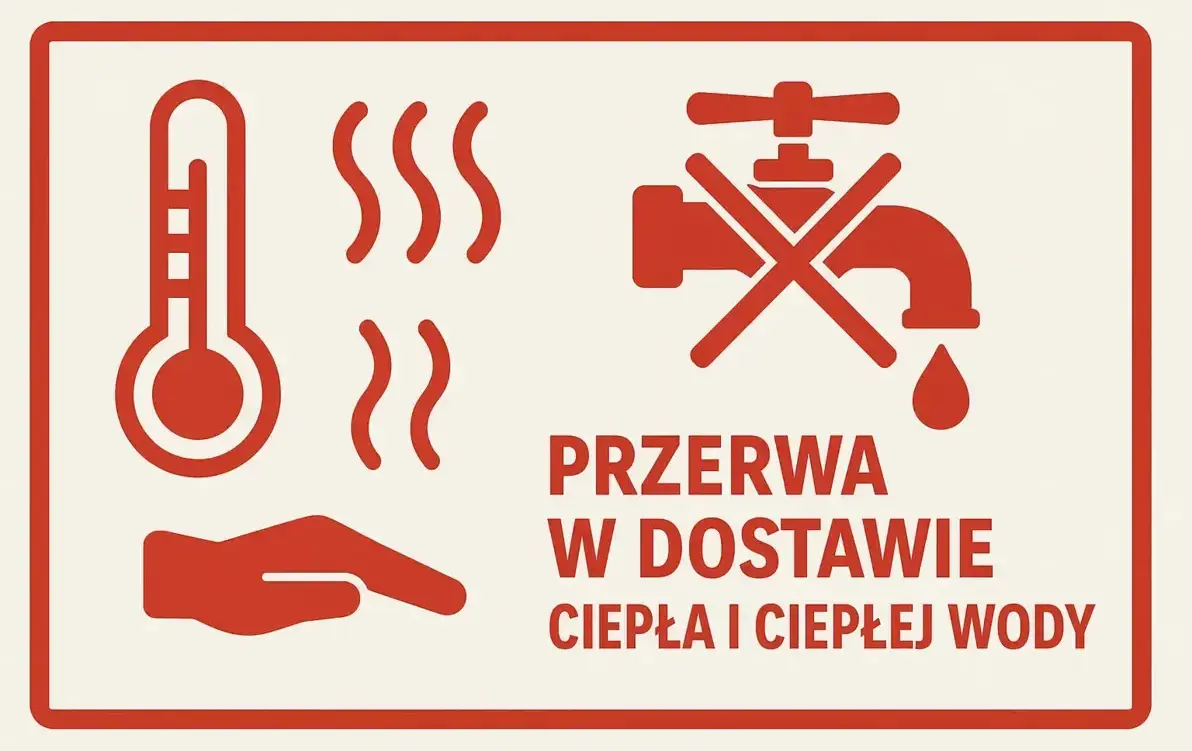 Zdjęcie do Przerwa w dostawie ciepła i centralnej ciepłej wody użytkowej na terenie miasta Połaniec