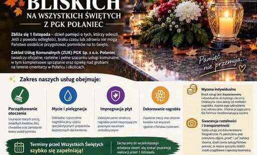 Zadbaj o groby bliskich