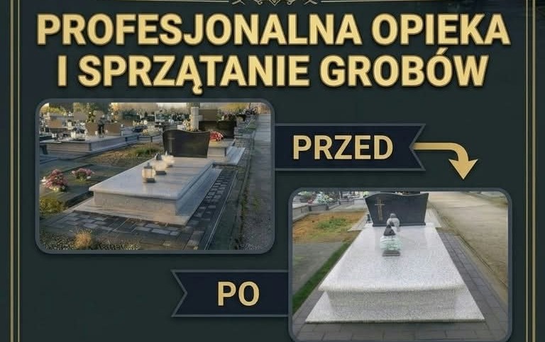 Zdjęcie do Profesjonalna opieka i sprzątanie grob&oacute;w 