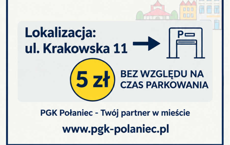 Zdjęcie do Parking strzeżony na czas pobytu na cmentarzu